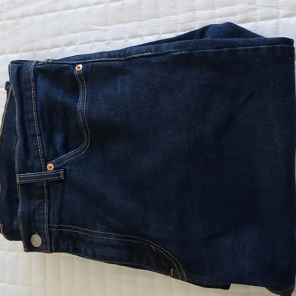 NWOT Levi's Mens 511 Red Tab Indigo Straight Denim Stretch Jeans Size 38W X 32L - Picture 6 of 17